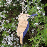 NZ Kotare Kingfisher Hanging Ornament - ShopNZ