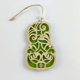 NZ Made Maori Tiki Christmas Ornament - ShopNZ