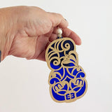 NZ Made Maori Tiki Christmas Ornament - ShopNZ