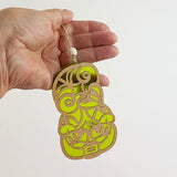 NZ Made Maori Tiki Christmas Ornament - ShopNZ