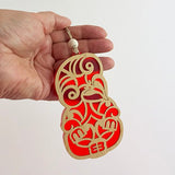 NZ Made Maori Tiki Christmas Ornament - ShopNZ