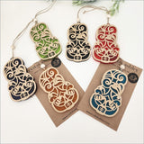 NZ Made Maori Tiki Christmas Ornament - ShopNZ