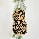NZ Made Maori Tiki Christmas Ornament - ShopNZ