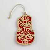 NZ Made Maori Tiki Christmas Ornament - ShopNZ