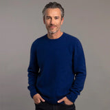 NZ Merino Possum Silk Mens Crew Neck Luxury Sweater - ShopNZ