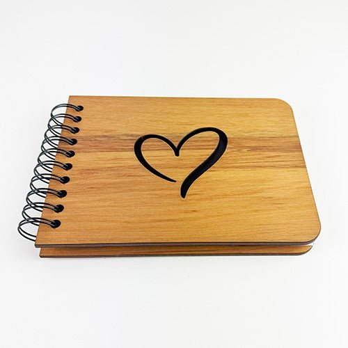 NZ Rimu A5 Remembrance Funeral Guest Book - ShopNZ