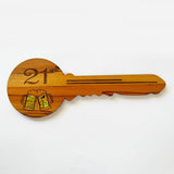 NZ Rimu and Paua 21st Key for Beer Lovers - ShopNZ