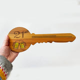 NZ Rimu and Paua 21st Key for Beer Lovers - ShopNZ