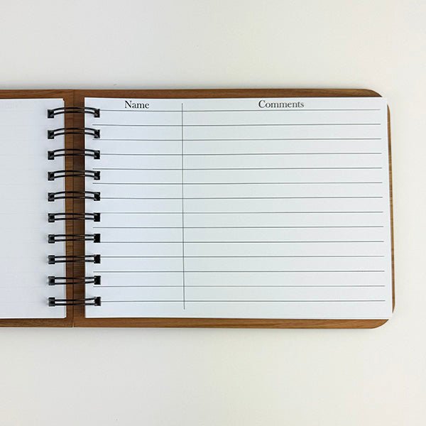 NZ Rimu Birthday Photo Album Guest Book with Koru - ShopNZ