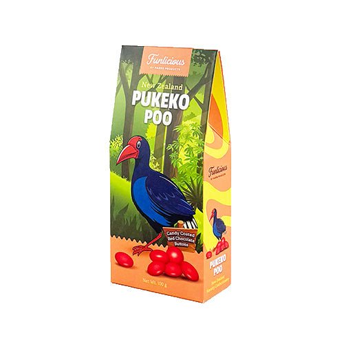 NZ Souvenir Pukeko Poo Chocolate Candy - ShopNZ