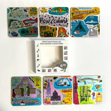 NZ Tourist Destination Souvenir Coasters - ShopNZ