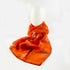 Orange Scarf with Sparkly Gold Kiwi - ShopNZ