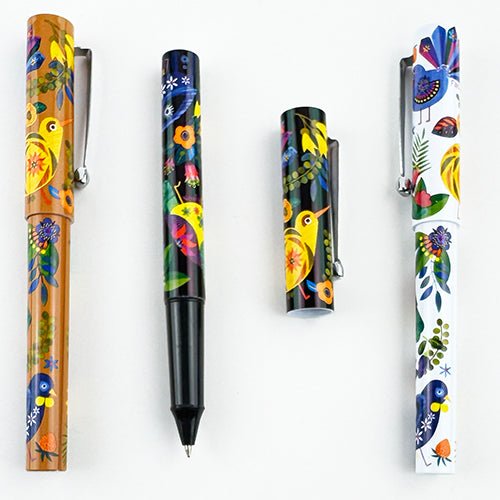 Pack of 3 NZ Birds Souvenir Clip Pens - ShopNZ