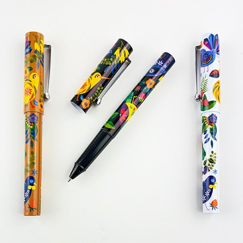 Pack of 3 NZ Birds Souvenir Clip Pens - ShopNZ
