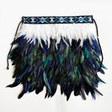 Paua Blue Newborn Maori Baby Korowai - ShopNZ