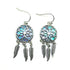 Paua Shell Dream Catcher Earrings - ShopNZ