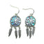 Paua Shell Dream Catcher Earrings