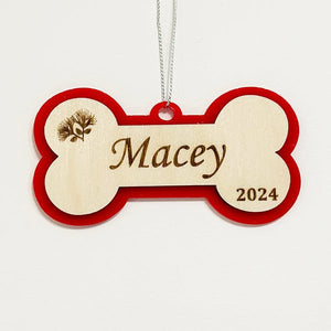 Personalised NZ Dog Christmas Ornament - ShopNZ