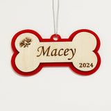 Personalised NZ Dog Christmas Ornament - ShopNZ