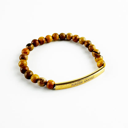 Picture Jasper FOREVER WHANAU Unisex Bracelet - ShopNZ