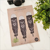Pop Out NZ Huia Feathers Wall Art - ShopNZ