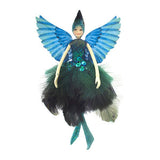 Pretty 2015 NZ Tui Bird Fairy Doll - ShopNZ