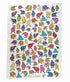 Pretty Bright Kiwi Bird Souvenir NZ Tea Towel - ShopNZ