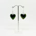 Pretty Genuine NZ Greenstone Heart Earrings - ShopNZ