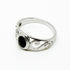 Pretty Genuine NZ Greenstone Sterling Silver Koru Ring - ShopNZ