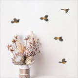 Pretty NZ Fantails Piwakawaka Pop Out Wall Art - ShopNZ