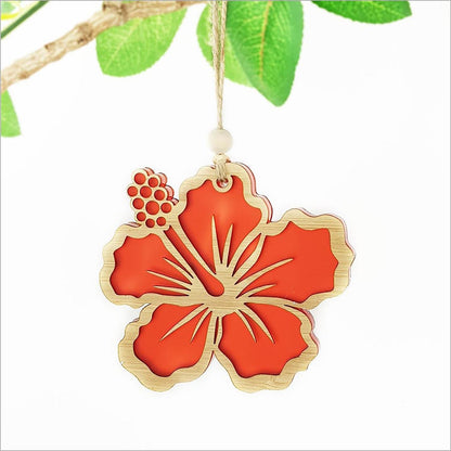 Pretty NZ Hibiscus Christmas Tree Decorations - ShopNZ