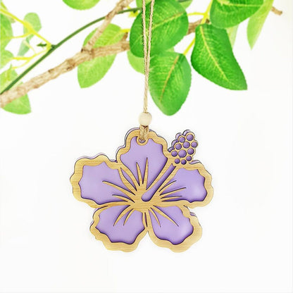 Pretty NZ Hibiscus Christmas Tree Decorations - ShopNZ