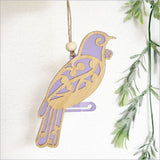 Pretty NZ Koru Tui Bird Christmas Ornament - ShopNZ