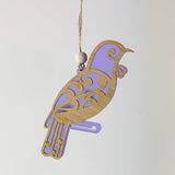 Pretty NZ Koru Tui Bird Christmas Ornament - ShopNZ