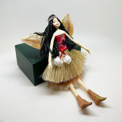 Pretty NZ Maori Poi Fairy Doll - ShopNZ