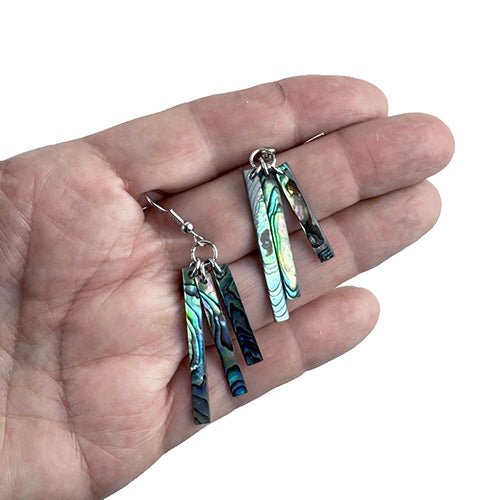 Pretty NZ Paua Shell Windchime Earrings - ShopNZ