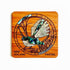 Pretty NZ Totara and Paua Shell Fantail Magnet - ShopNZ