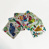 Pretty Sparkly NZ Native Bird Coasters - ShopNZ