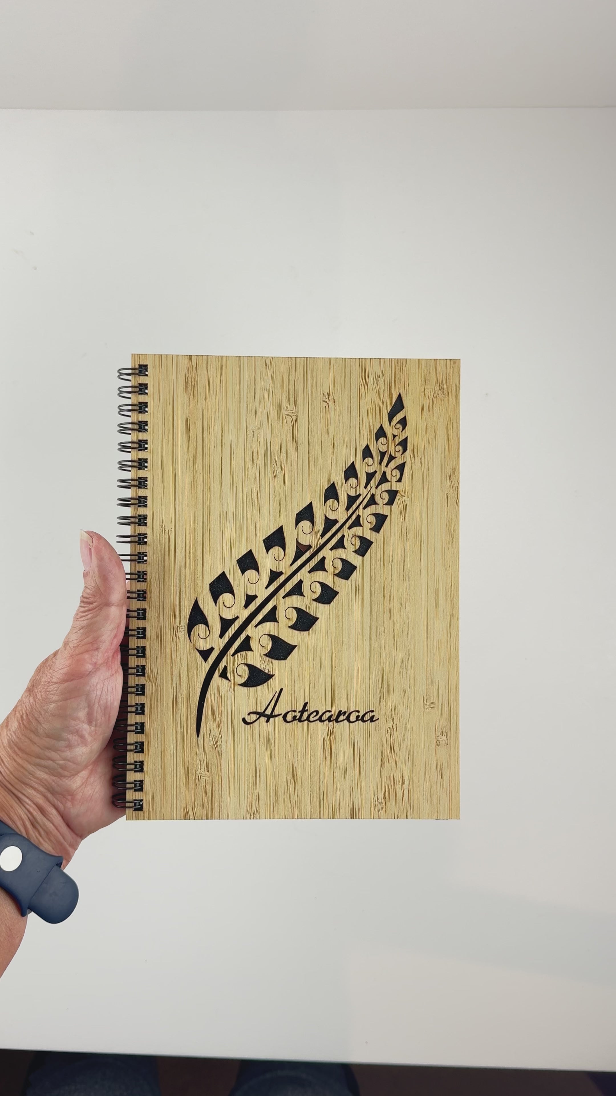 NZ Made Aotearoa Bamboo Journal