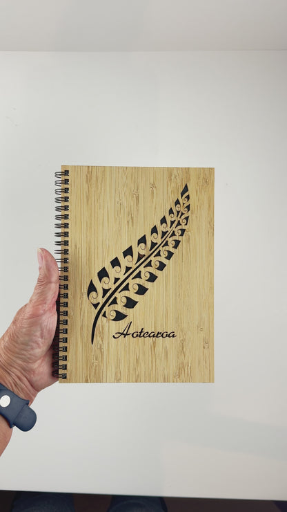 NZ Made Aotearoa Bamboo Journal