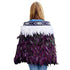 Purple and White Maori Korowai Cape - ShopNZ