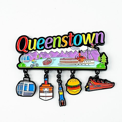 Queenstown NZ Charm Fridge Magnet - ShopNZ
