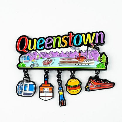 Queenstown NZ Charm Fridge Magnet - ShopNZ