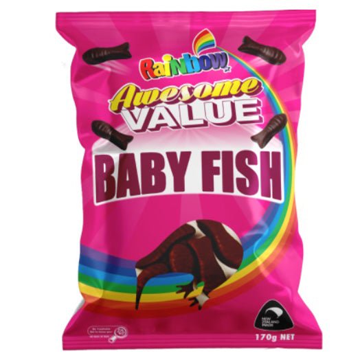 Rainbow Confectionery Baby Chocolate Fish - ShopNZ