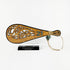 Rimu and Paua Cutout Kowhaiwhai Design 21st Birthday Patu on Stand (Engraving Optional) - ShopNZ
