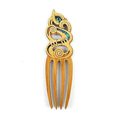 Rimu Maori Manaia Heru Comb - ShopNZ