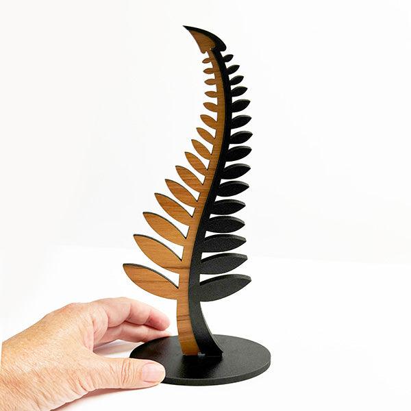 Rimu NZ Silver Fern Ornament or Trophy - ShopNZ