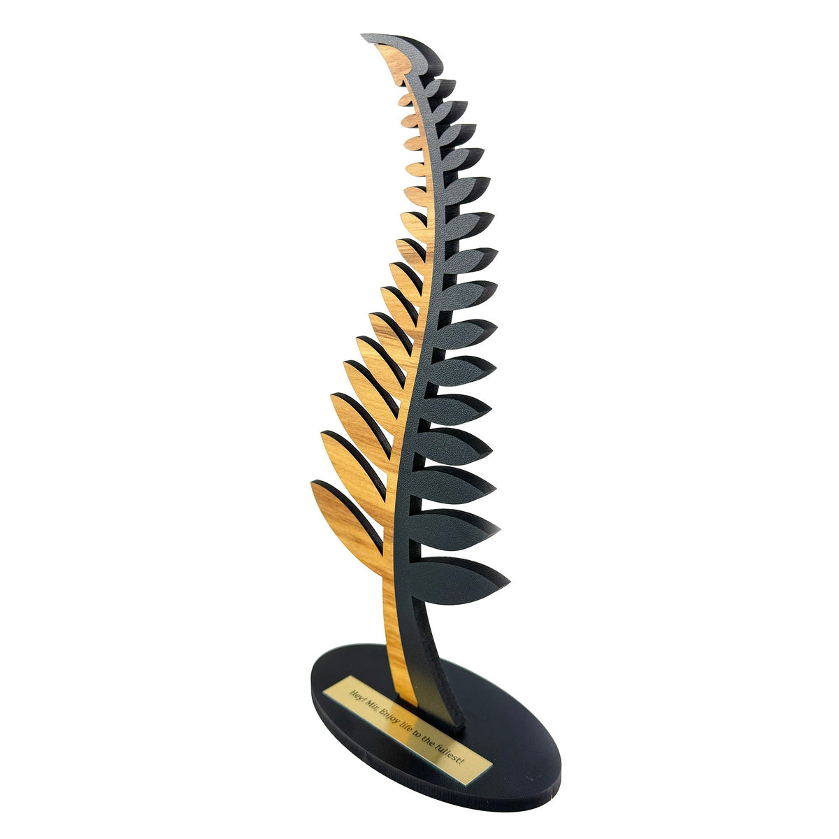 Rimu NZ Silver Fern Ornament or Trophy - ShopNZ