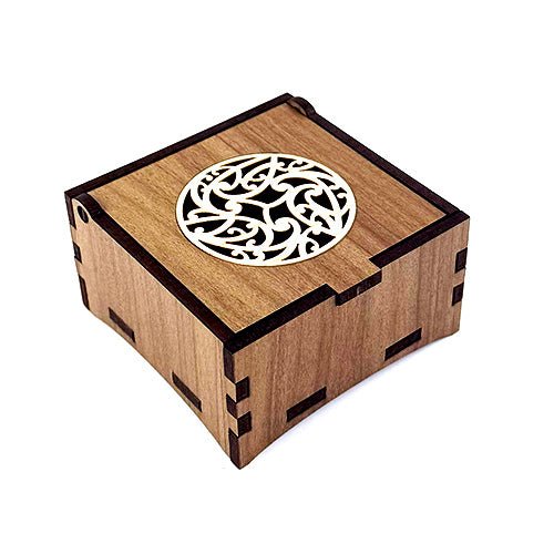 River Rimu Maori Kowhaiwhai Jewellery or Trinket Box - ShopNZ