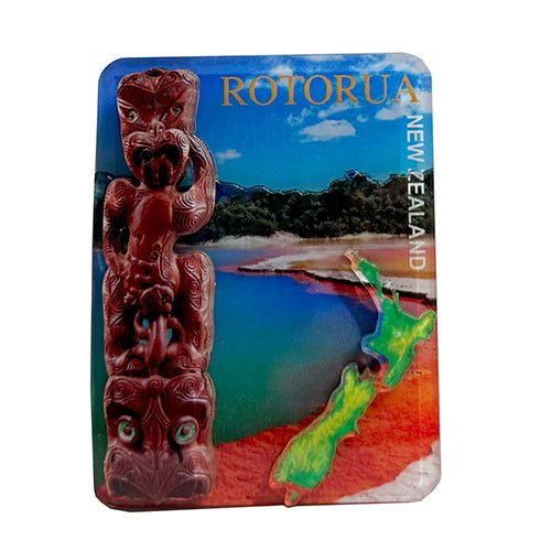 Rotorua NZ 3 - D Magnet - ShopNZ